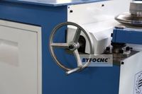 Machine de fabrication de coudes de conduits d'air électriques BYFO, ligne de production en acier inoxydable et en aluminium