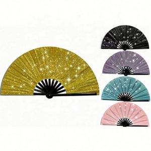 Abanicos de Kung Fu Grandes con Mango de Bambú, Abanico de Mano Grande para Fiestas y Eventos, en Oferta - Product Image 6