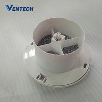 VDV-A3 Diffuseur d'air de retour circulaire moderne en plastique pour plafond, pour système de ventilation CVC