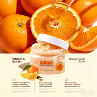 OEM Sugar Shea Butter Vegan Body Scrub Wholesale Natural Whitening Exfoliating Deep Cleansing Bath Spa Scrub