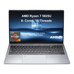 2027 Bestseller 15,6 Zoll Hochwertiger <span class=keywords><strong>AMD</strong></span> Laptop <span class=keywords><strong>Ryzen</strong></span> <span class=keywords><strong>7</strong></span> 5825U 16GB RAM 512GB SSD Windows 11 Metallgehäuse Typ-C für Geschäftskunden - Product Image 1