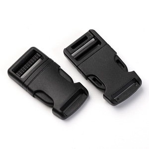 หัวเข็มขัดพลาสติกสีดำ เส้นผ่านศูนย์กลางภายใน 20 มม. สายรัดกระเป๋าเป้สะพายหลัง อุปกรณ์เสริม ห่วงรูปตัว D สีทึบ สำหรับกระเป๋านักเรียน ทนทานต่อการสึกหรอ - Product Image 1