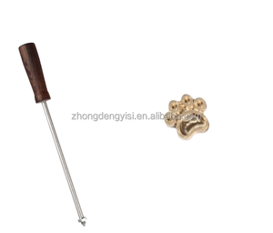 Cake Logo Making Hot Stamping <b>Tool</b> for Bakery Burger <b>Fire</b> Branding Mould for Sandwich Hamburger Logo Marking - Product Image 4