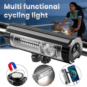 Ensemble de feux de vélo rechargeables par USB 2025, super lumineux, 200 à 1000 lumens, phare de vélo LED, feux de vélo pour un cyclisme sûr la nuit - Product Image 6