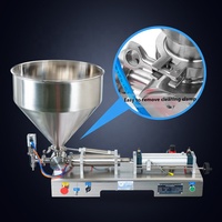 Machine de remplissage de crème cosmétique de sauce au chocolat à haute efficacité
