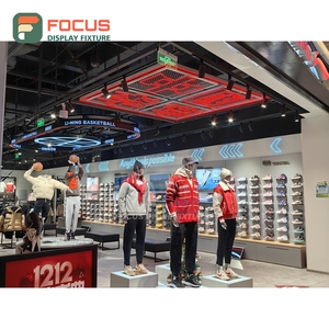 Modern Store Interior Powder Coated Metal Shop Fittings End To End Solution Boutique Store - Product Image 2