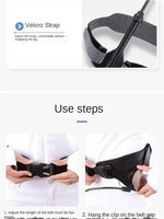 Exosquelette de soutien à la marche, aide à la marche, entraînement de levage des jambes, assistance bionique des membres, réglage de la force par bouton pour les personnes âgées