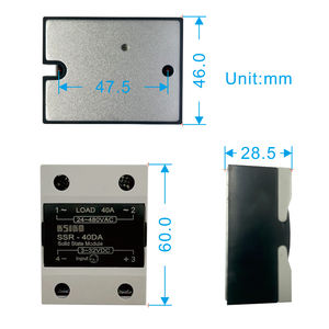 Ksiko Flip-Top DC kiểm soát <span class=keywords><strong>AC</strong></span> rắn <span class=keywords><strong>Relay</strong></span> trạng thái SSR-120AA Ba năm bảo hành - Product Image 4