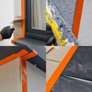 Cinta de Enmascarar Profesional para Estuco y Fachadas, Cinta de Protección de Superficies de PE Resistente a los Rayos UV para Revestimientos Exteriores, Pintura, Marcos de Ventanas - Product Image 4