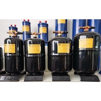 ZRS-sistema de refrigeración de depósito vertical de líquido estirado, receptor de líquido vertical con válvula