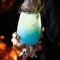 Verre à vin transparent 440 ml avec motif ananas, tasse à thé créative, verre à eau pour la maison et le bar, vente en gros