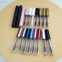 Tubo rosa claro gel sobrancelha logotipo personalizado private label gel à prova d' água sobrancelha eye brow cola transparente clara