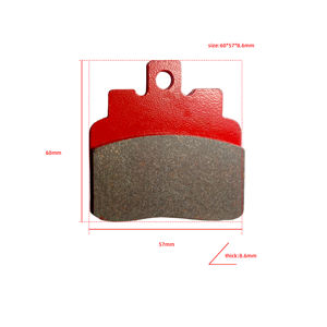 Pastillas de Freno de Fricción Delanteras y Traseras de Alta Calidad para Motocicleta BENDA <span class=keywords><strong>Chinchilla</strong></span> Lime Stone HYOSUNG GV300S 250 DR QM300 2018 2019 2020 - Product Image 3