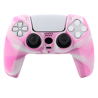 Vente en gros coque en silicone de haute qualité de couleur pure pour manette de jeu P5 housse de protection en caoutchouc accessoires