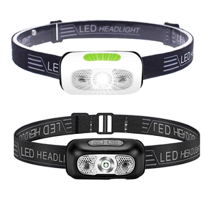 Linterna Frontal LED WOSEN con Doble Interruptor, Sensor de Botón, Recargable por USB, Mini, Portátil, Brillante, Segura, para Exteriores, Camping y Pesca - Product Image 1