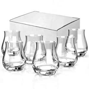 Vaso de Whisky Bourbon de Alta Calidad con Logotipo Personalizado, Vaso de Degustación de Borde Estrecho y Base Pesada de 130 ml para Vino y Vodka - Product Image 1