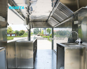 Kiosque alimentaire conteneurisé, remorques alimentaires d'occasion à vendre par le propriétaire, remorque alimentaire, restaurant mobile - Product Image 4