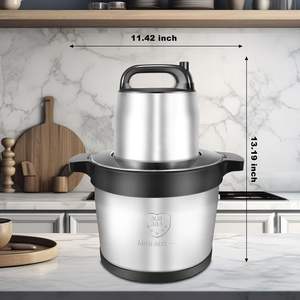 Robot culinaire et mixeur électrique original Kitchen Mate Allemagne 8L 10L 12L, machine à pilonner le yam - Product Image 2