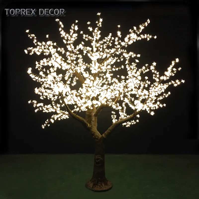 Topex Decor Comercial Férias Projeto Falso Led Cherry Blossom Tree Árvore Sakura Artificial Japonesa
