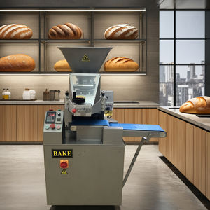Diviseuse-rondeuse automatique de pâte pour boulangerie commerciale, diviseuse volumétrique automatique de pâte, 30 g à 1000 g - Product Image 5