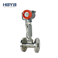 Pabrik Odm Minyak Pelumas Cair Minyak Hidrolik Minyak Mentah Diesel Air Pendingin Harga Pabrik 24v Dn150 Vortex Flow Meter