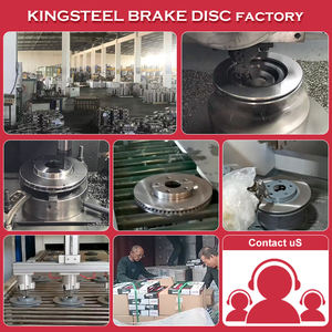 KINGSTEEL OEM 40206-1HL0B 402061HL0B Fabricant de pièces automobiles, disque de frein, rotor de frein avant pour <span class=keywords><strong>NISSAN</strong></span> VERSA - Product Image 6