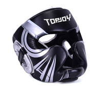 Vente en gros Casque de boxe professionnel rouge pour adultes Casque de sparring Protection de la tête