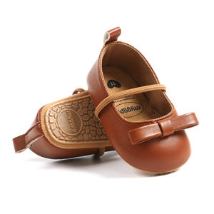 Chaussures de princesse pour bébés filles, jolies pantoufles de mariage à nœud papillon, chaussures de robe de mariée adorables, 0-18M - Product Image 6