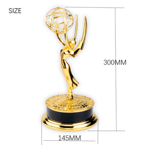 Grand trophée en métal de style moderne personnalisé pour les femmes dansant le cinéma et la télévision Music <span class=keywords><strong>Star</strong></span> - Product Image 3