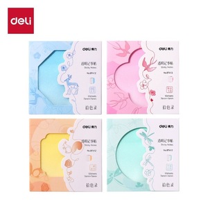Blocs-notes adhésifs Deli BT412 76mmx76mm, blocs-notes colorés pour étudiants - Product Image 1