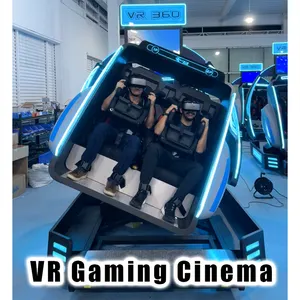 360 vr 9D bay giả lập hai người VR/AR/MR thiết bị chơi game thương mại tiền xu và thẻ tín dụng hệ thống thanh toán VR Máy trò chơi
