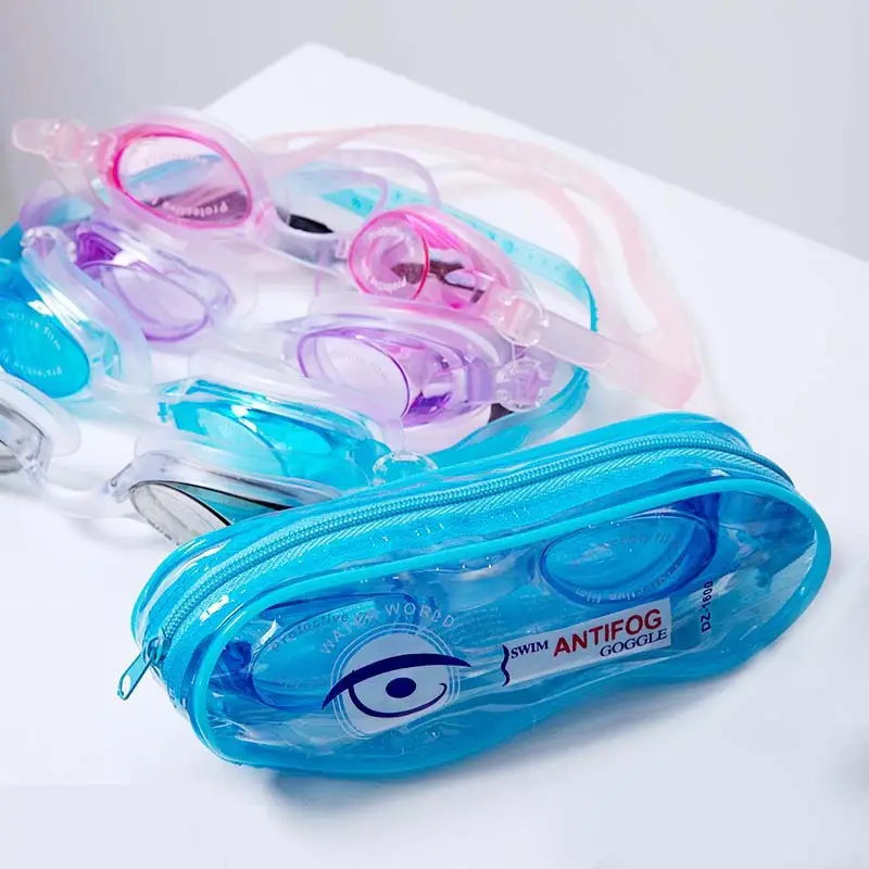 2022 yeni UV koruma yüzücü gözlükleri spor su geçirmez sis geçirmez yüzme gözlükleri kutusu ile çocuklar erkekler kadınlar için