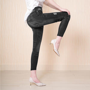 広州Auyanシームレスハイウエストレギンス画像女性宇佐セックス名前なしオールセックス画像ポックデニムジーンズパイントレギンス - Product Image 2