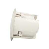 Haut-parleur SIP VoIP Réseau IP PoE Haut-parleur de plafond avec sortie 25W et réponse en fréquence 100Hz-18kHz pour système de sonorisation IP