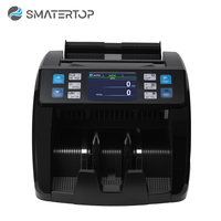 Compteur de billets multi-devises avec détecteur de faux billets (polymeres LYD XOF USD EUR) – Qualité professionnelle, vitesse de comptage 1000 pièces