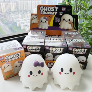 Nuevo Juguete de Peluche de Fantasma y Demonio, Mini Adorno de Halloween, Juguete Antiestrés de Rebote Lento con Lazo para Niños - Product Image 1