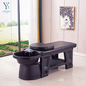 Vente en gros moderne personnalisé salon de coiffure lavage eau thérapie tête spa shampooing lit lavage cheveux avec vapeur pour <span class=keywords><strong>coiffeur</strong></span> - Product Image 1