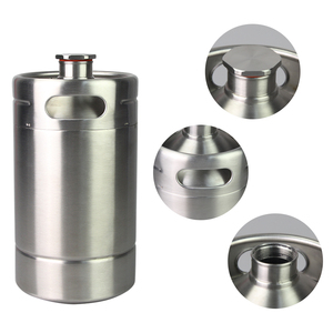 منفذ المصنع 2L / 4L / 5L البرميل البيرة المسودة مزدوجة الجدار الصلب المقاوم للصدأ البرميل البيرة growler صغيرة - Product Image 5