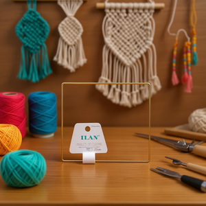 Anello Metallico Quadrato ILAN 25Cm Rinforzato per Lavori di Macramè - Product Image 2