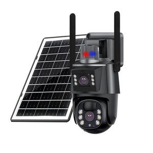 Cámara de Seguridad con Reflector Solar Económica, Visión Nocturna, Sensor CMOS, Audio Bidireccional, IP65 Impermeable, para Exteriores, con Tarjeta de Memoria 4G - Product Image 3