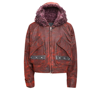Veste à capuche en polaire style streetwear d'hiver, épaisse, réversible, imperméable, coupe-vent, avec fermeture éclair et doublure Sherpa