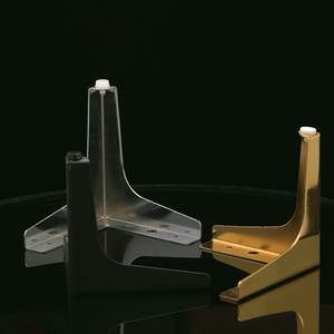 Contemporary Modern Design Metal Tripod-<b>Support</b> Feet Iron Steel Furniture Legs GQK GW2571802 T Shape Heavy Duty Easy - Product Image 5