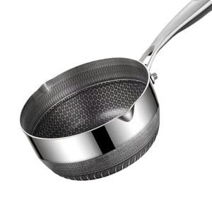 Yukihira 316 sartén antiadherente multifuncional de acero inoxidable alemán, sartén moderna para el hogar para suplementos alimenticios para bebés, freír - Product Image 5