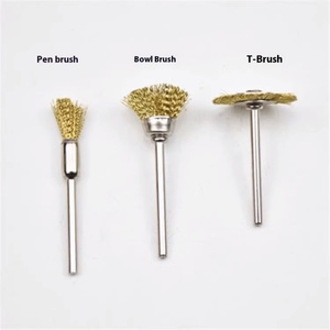 Cabezal de <span class=keywords><strong>cepillo</strong></span> de pulido eléctrico, alambre de cobre de <span class=keywords><strong>carpintero</strong></span>, limpieza Wenwan, tallado de madera, raíz, piezas de maquinaria de carpintería - Product Image 3