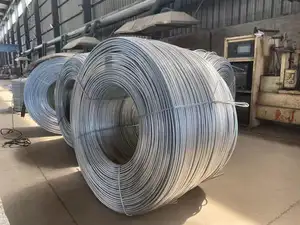 AISI Standard 45# 65MN SAE1006 SAE1008 Hot Dipped Galvanized Steel Wire With Low Price
