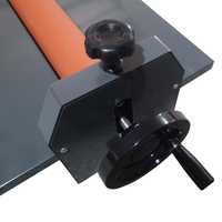 25 pouces 650mm A3 A4 machine à plastifier à froid à manivelle manuelle de bureau grand format de haute qualité pour film vinyle