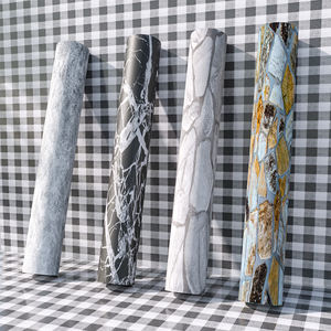 Autocollant en marbre blanc <span class=keywords><strong>papier</strong></span> peint auto-adhésif décoratif granit vinyle étanche huile <span class=keywords><strong>papier</strong></span> peinture décoration - Product Image 1