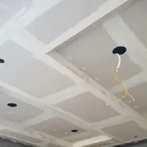 O material feito elegante do gesso do nível superior fez o teto falso para a decoração Usa o teto da parede igualmente disponível