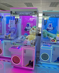 Playfun Bán hàng nóng may mắn quà tặng đồng tiền hoạt động đồ chơi sang trọng búp bê <span class=keywords><strong>Arcade</strong></span> <span class=keywords><strong>Claw</strong></span> cần cẩu máy để bán - Product Image 2
