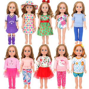 Msyo ชุดเต้นรำออกแบบเองได้, ชุดตุ๊กตาอเมริกัน18นิ้ว OEM & ODM อุปกรณ์พิเศษสำหรับเสื้อผ้าของเล่นเด็กผู้หญิงขนาด45ซม. - Product Image 1